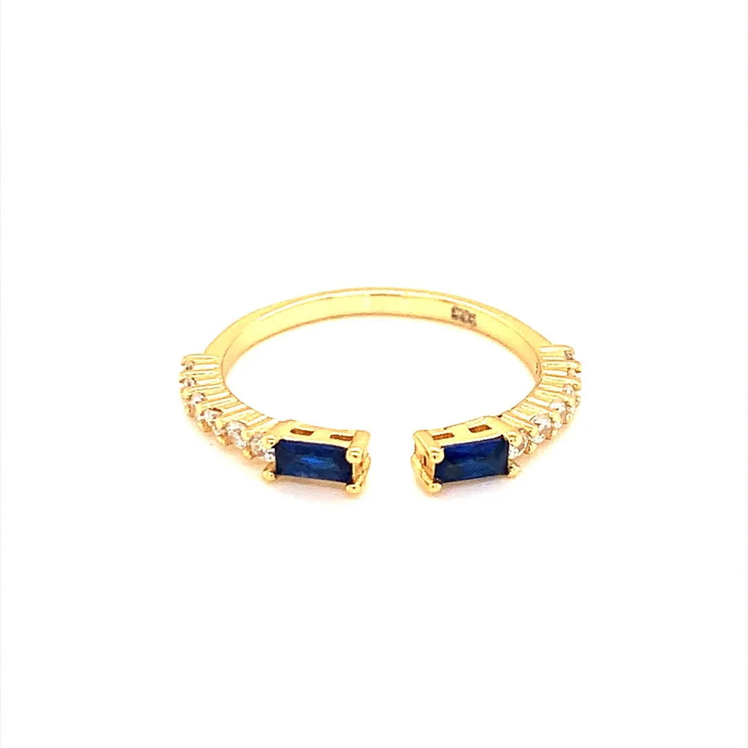 CZ Gemstone Ring