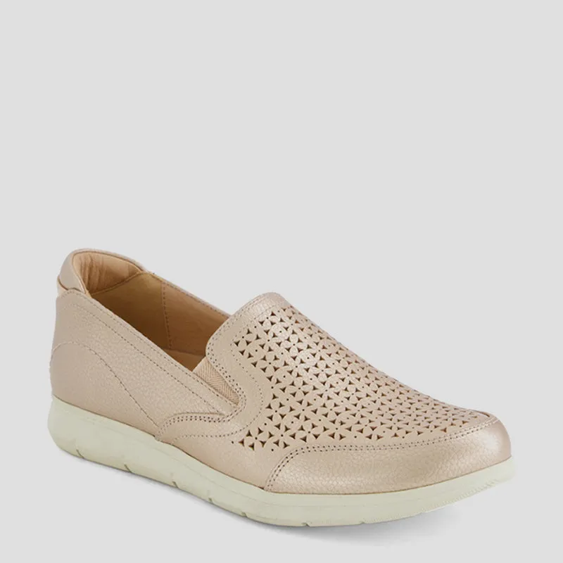 DEMII - PEWTER MUTED LEATHER