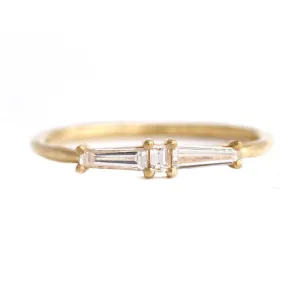 Diamond Cluster Ring