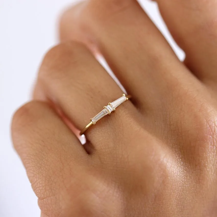 Diamond Cluster Ring