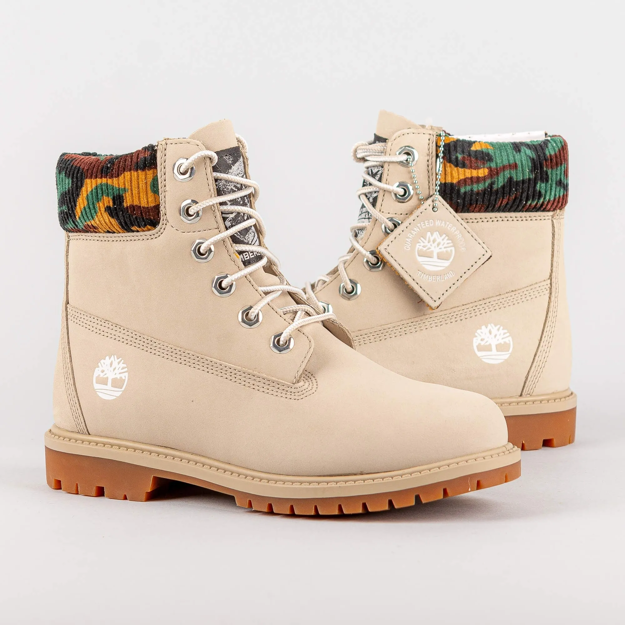 Dámske boty Timberland 6in Heritage Boot Cupsole - WMNS Pure Cashmere