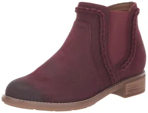 Earth? Women's NIKA Casual Bootie, Red 600, 9.5 M