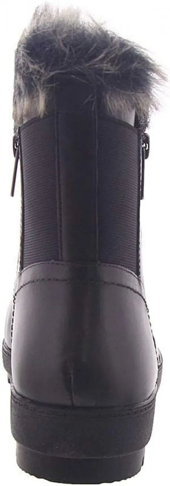 Easy Spirit Women's Adabelle Winter Booties Shoes SEADABELLE Black Leather 10W