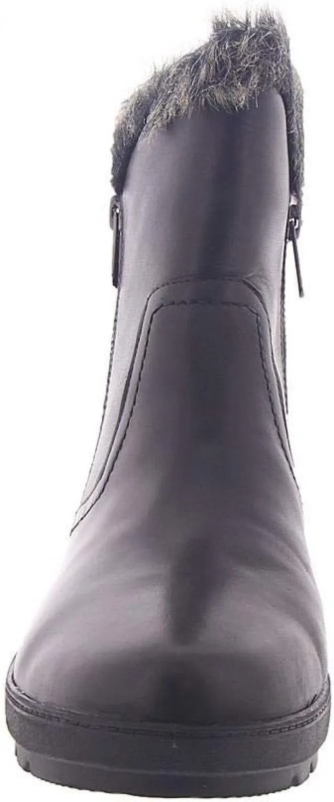Easy Spirit Women's Adabelle Winter Booties Shoes SEADABELLE Black Leather 10W