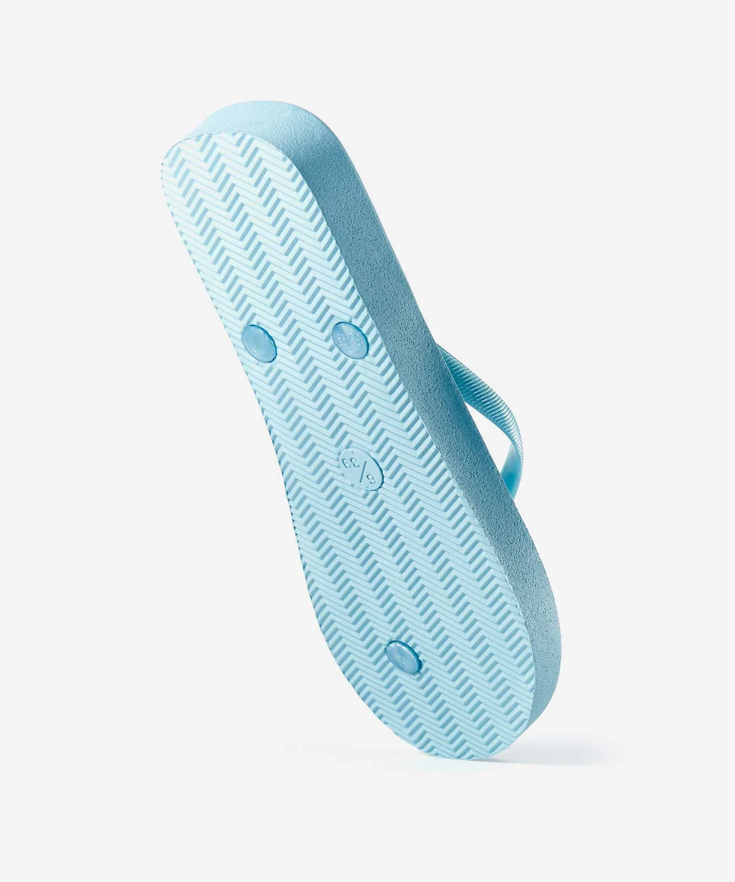 EEGO Ladies Flip Flop, in Azure Blue