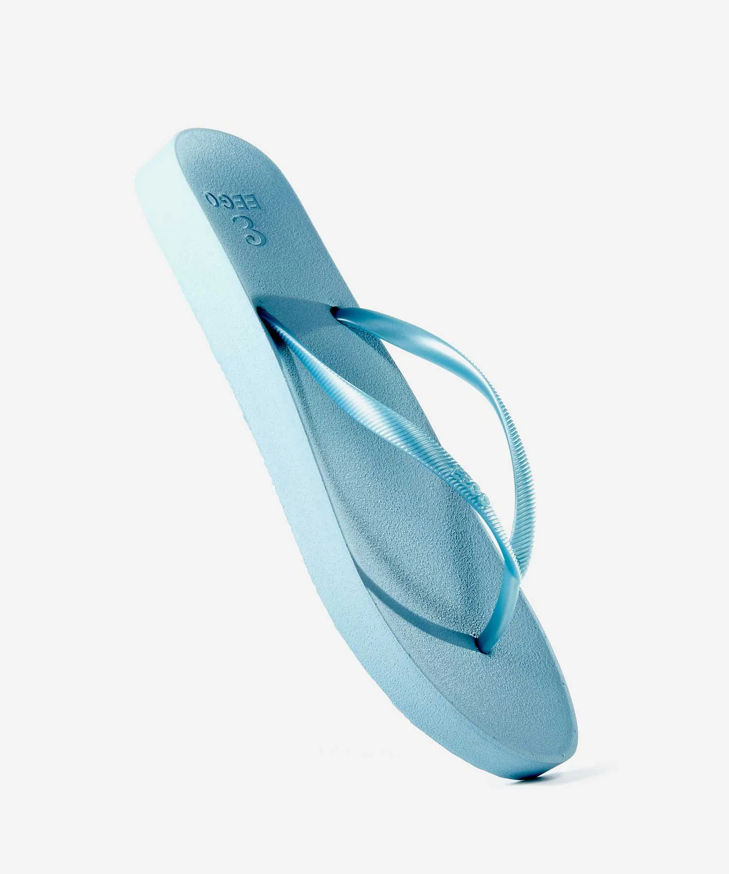 EEGO Ladies Flip Flop, in Azure Blue
