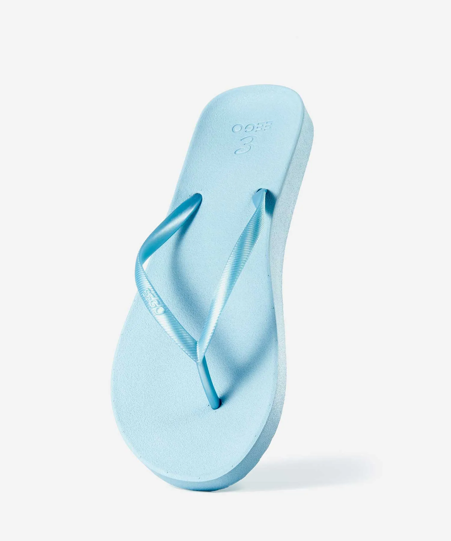 EEGO Ladies Flip Flop, in Azure Blue