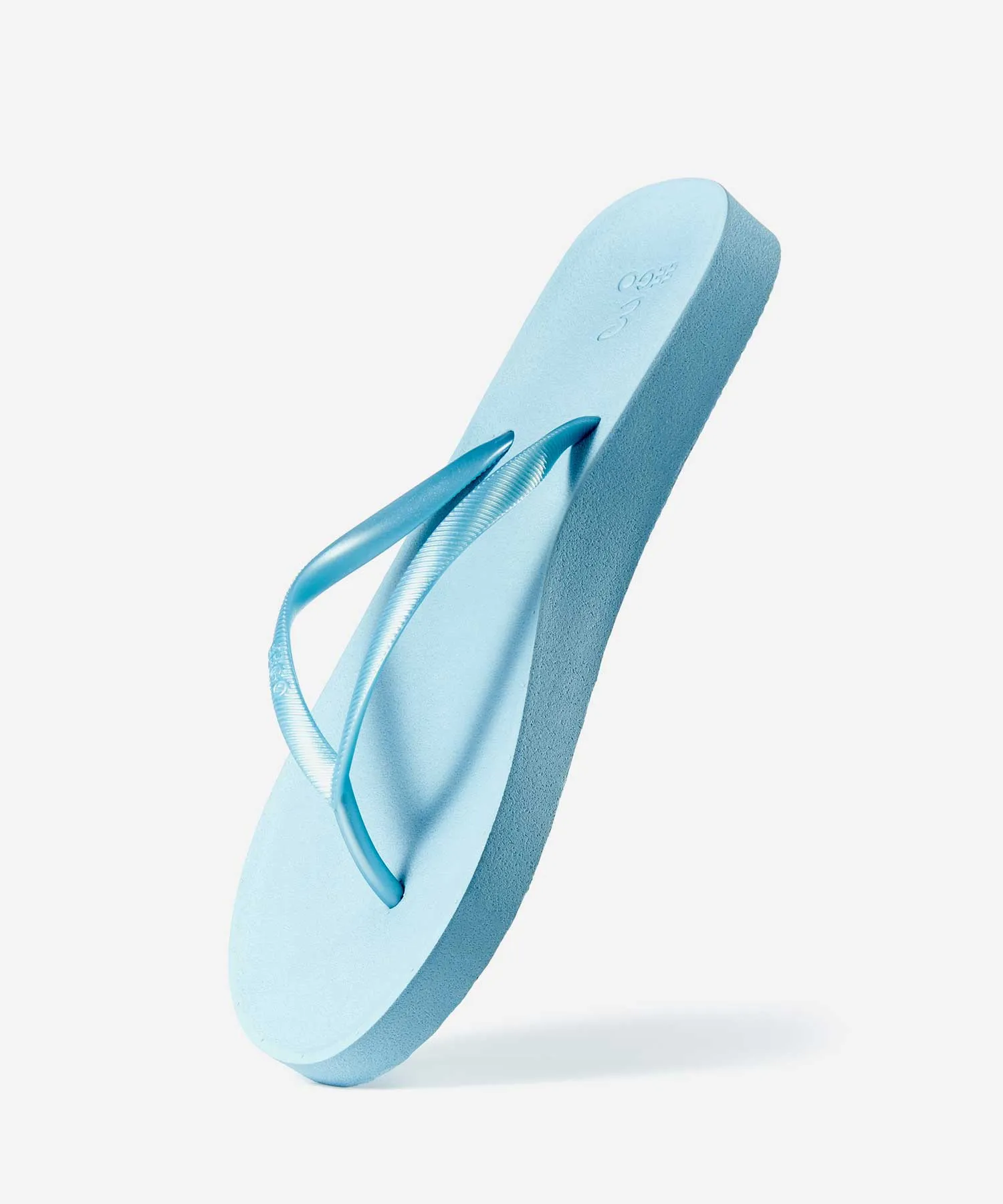 EEGO Ladies Flip Flop, in Azure Blue