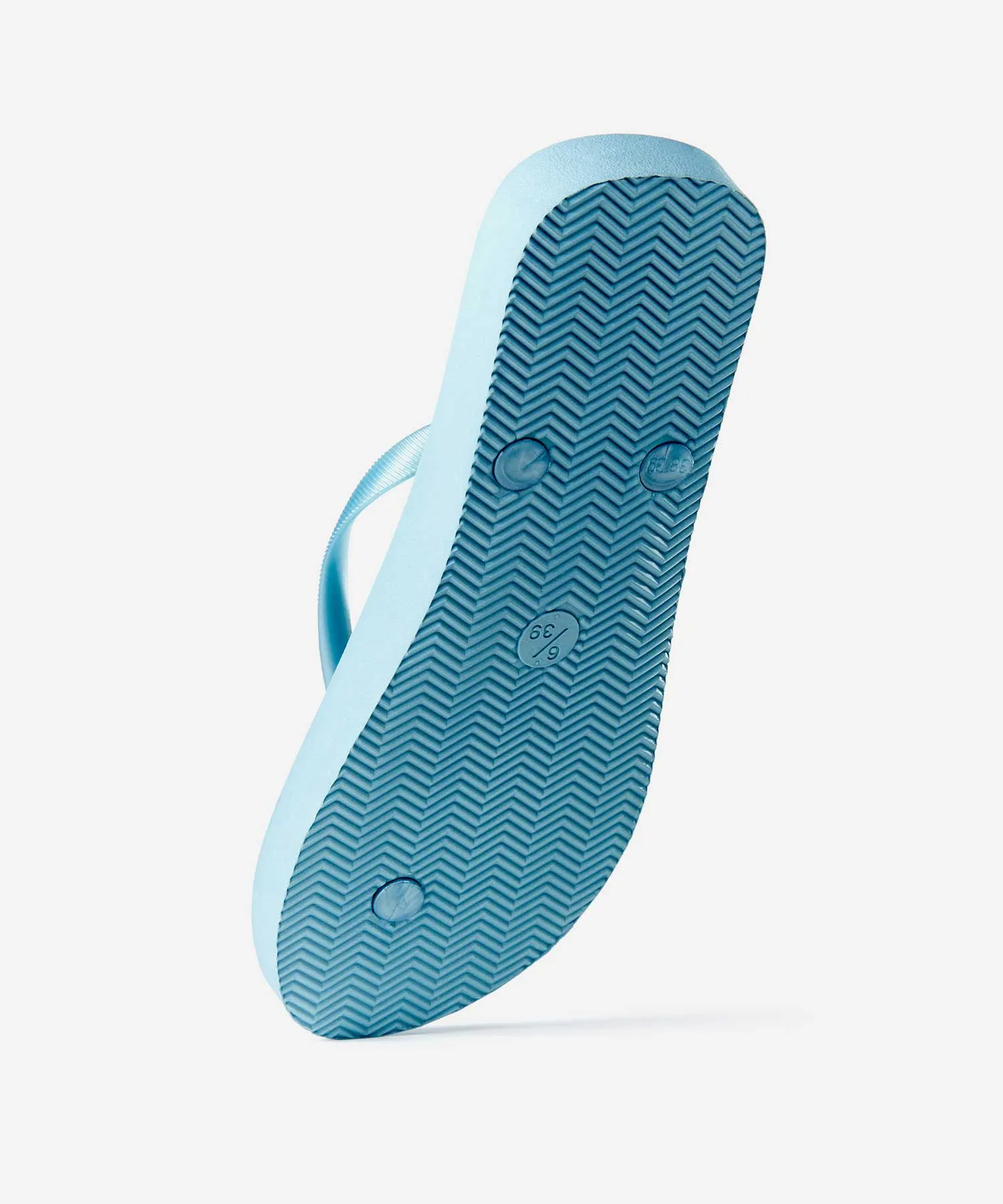 EEGO Ladies Flip Flop, in Azure Blue