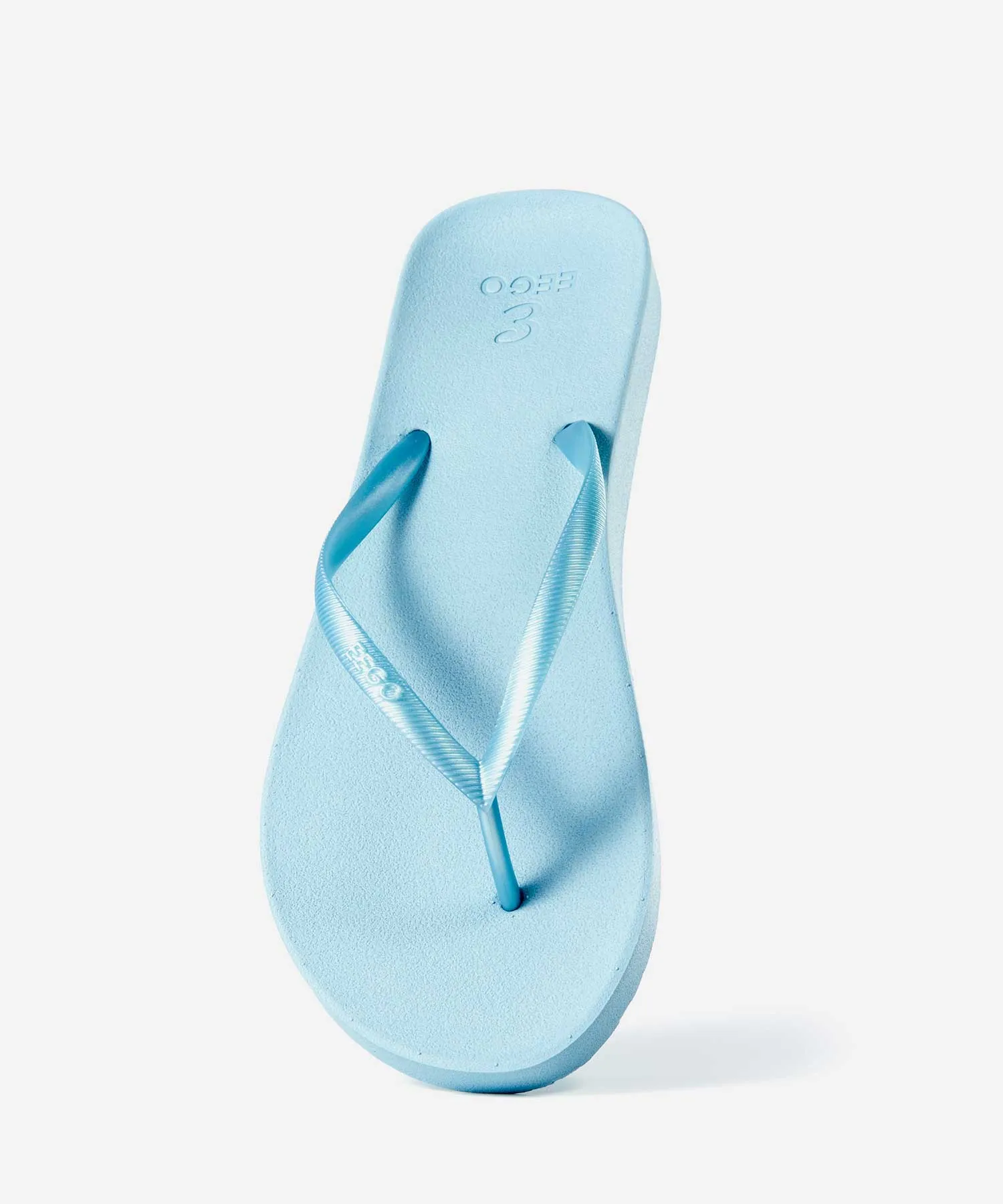 EEGO Ladies Flip Flop, in Azure Blue