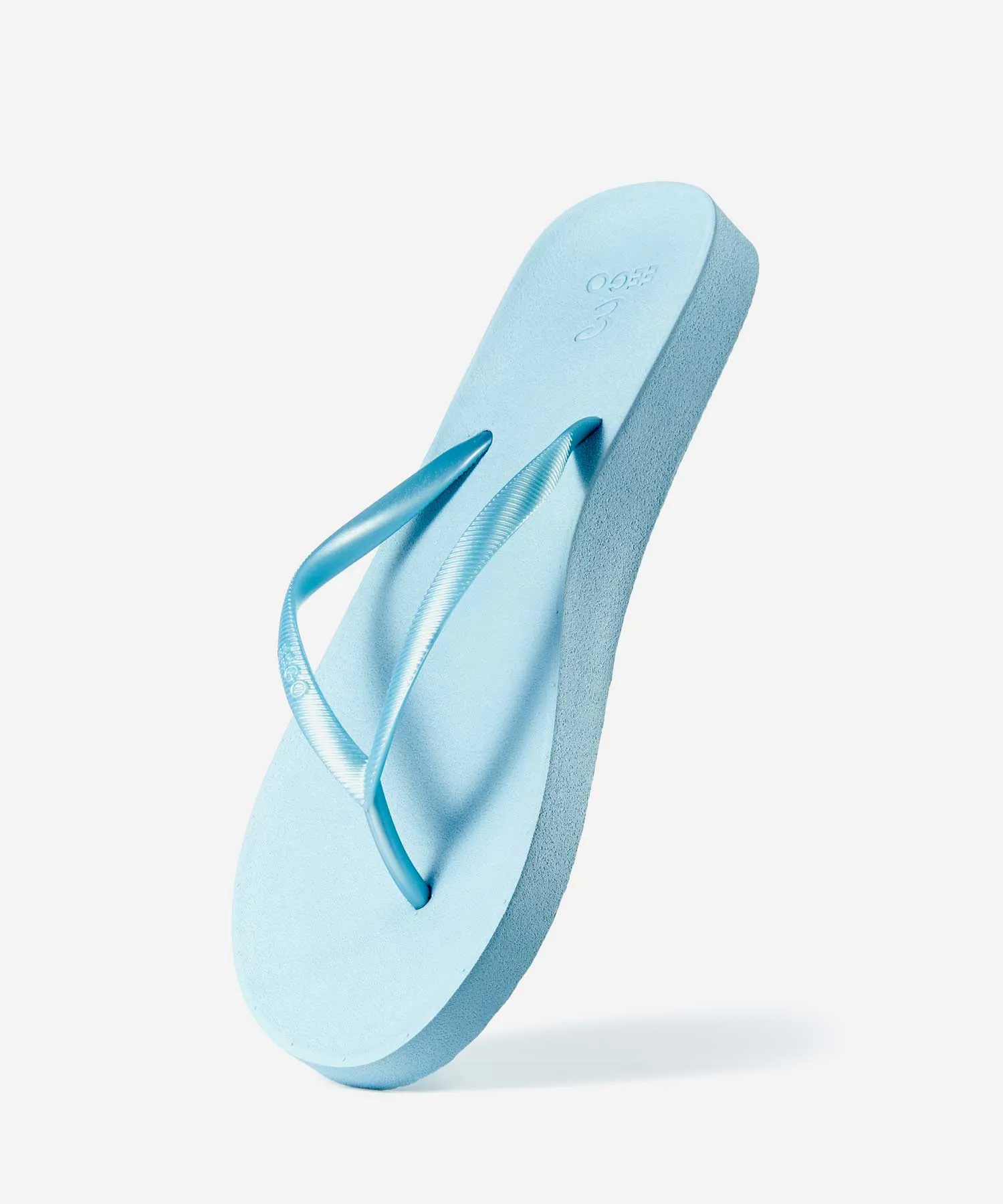 EEGO Ladies Flip Flop, in Azure Blue