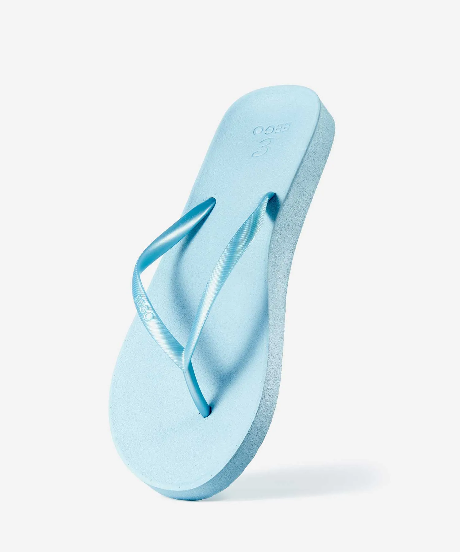 EEGO Ladies Flip Flop, in Azure Blue