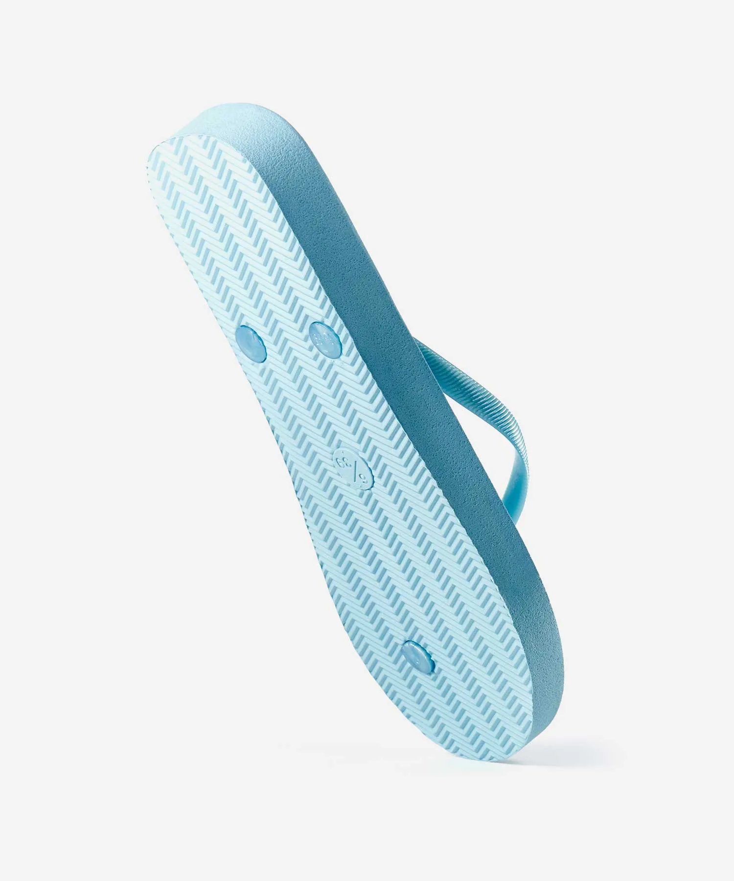 EEGO Ladies Flip Flop, in Azure Blue