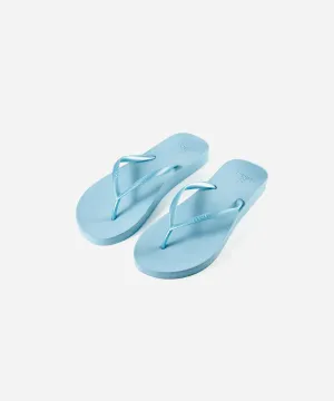 EEGO Ladies Flip Flop, in Azure Blue