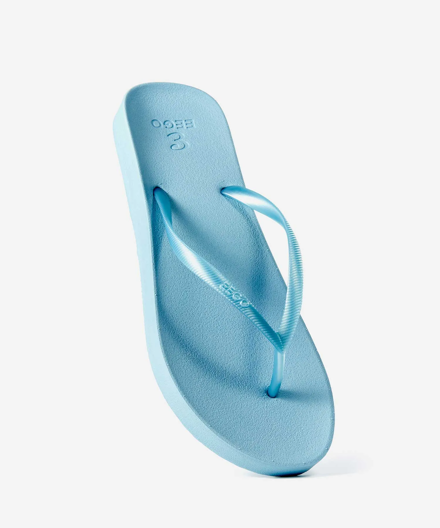 EEGO Ladies Flip Flop, in Azure Blue