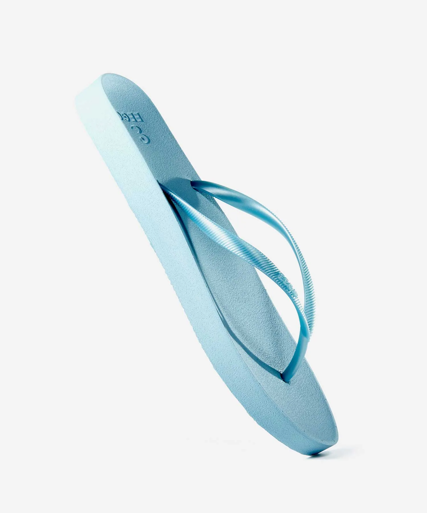 EEGO Ladies Flip Flop, in Azure Blue