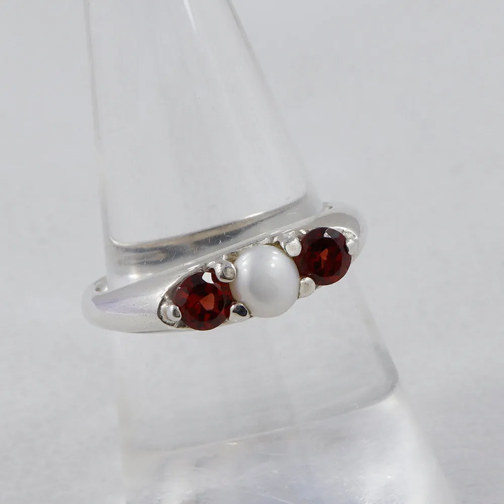 Emerald Gemstone Sterling Silver Rings