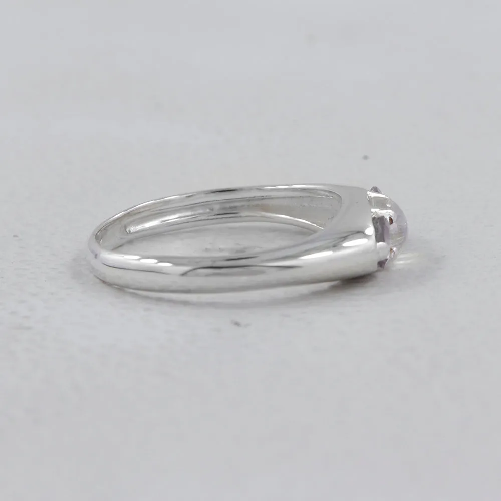Emerald Gemstone Sterling Silver Rings