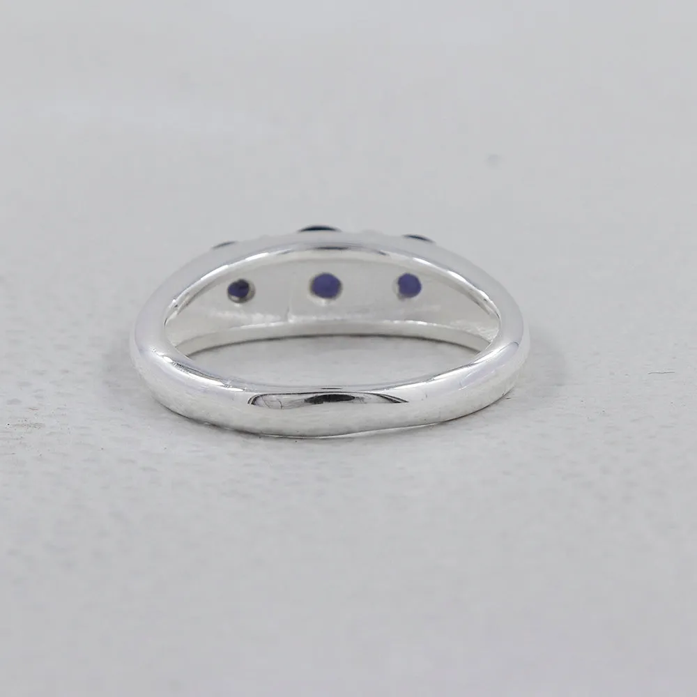 Emerald Gemstone Sterling Silver Rings