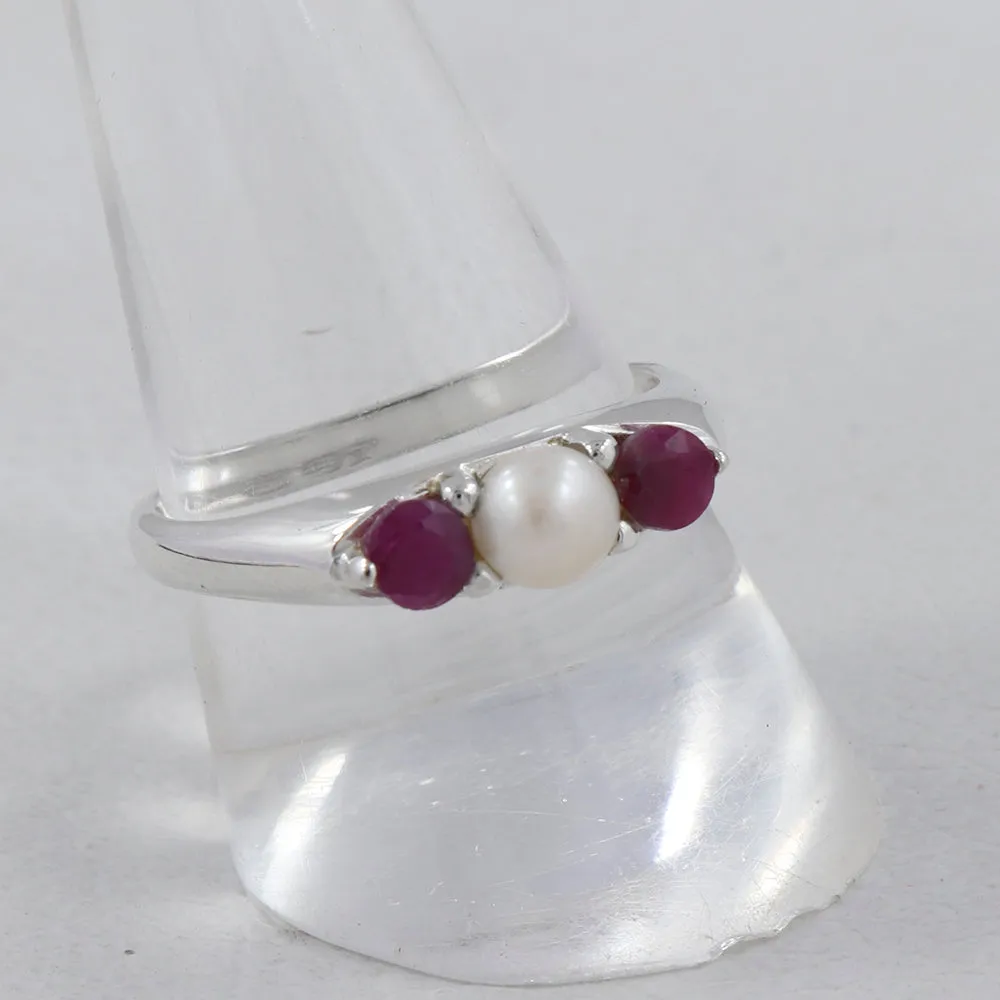 Emerald Gemstone Sterling Silver Rings
