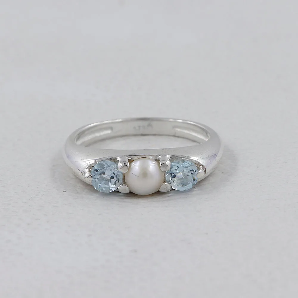 Emerald Gemstone Sterling Silver Rings