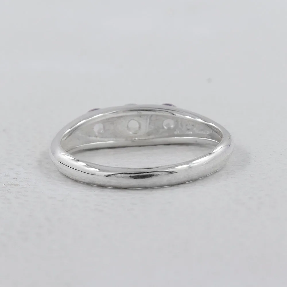 Emerald Gemstone Sterling Silver Rings