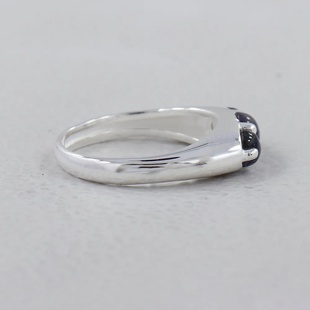 Emerald Gemstone Sterling Silver Rings