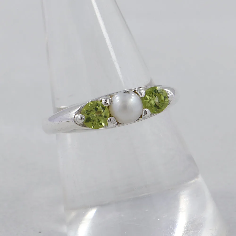 Emerald Gemstone Sterling Silver Rings