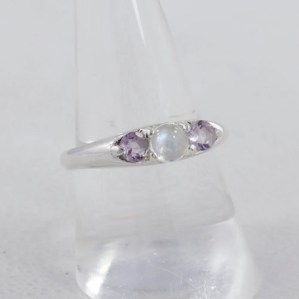 Emerald Gemstone Sterling Silver Rings