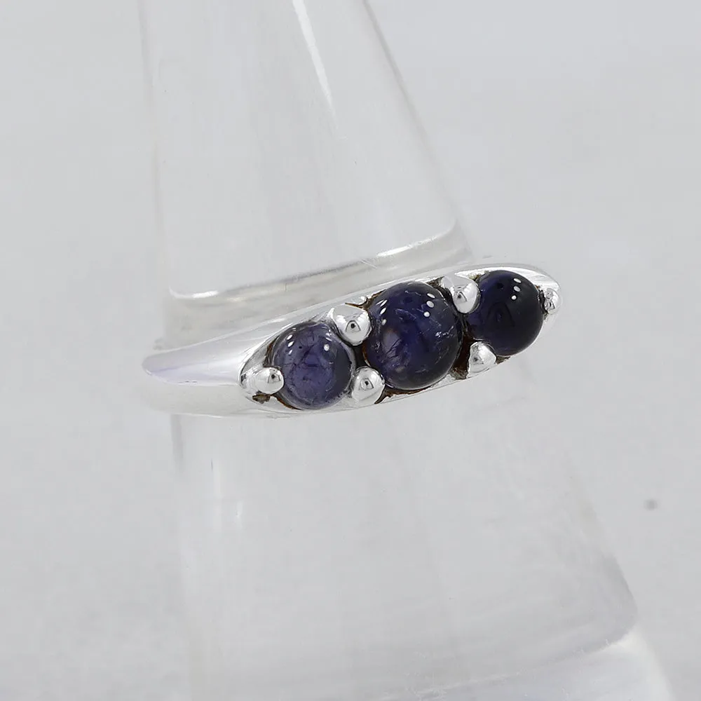 Emerald Gemstone Sterling Silver Rings