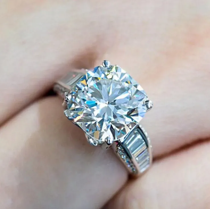 Engagement Ring | Big Womens Ring | Baguette Ring | Engagement Ring Diamond | Big diamond ring | Engagement rings | Big Diamond Rings
