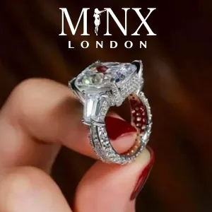 Engagement Ring | Big Womens Ring | Big Carat Ring | Emerald Engagement Ring | Big Diamond Ring | Engagement Rings | Big Diamond Rings