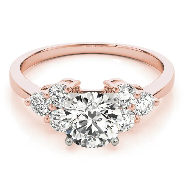 Engagement Rings Cluster Sides - TN82751
