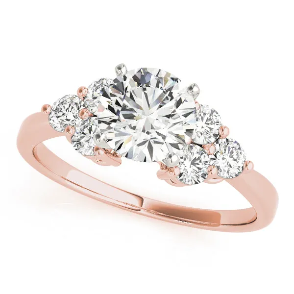 Engagement Rings Cluster Sides - TN82751