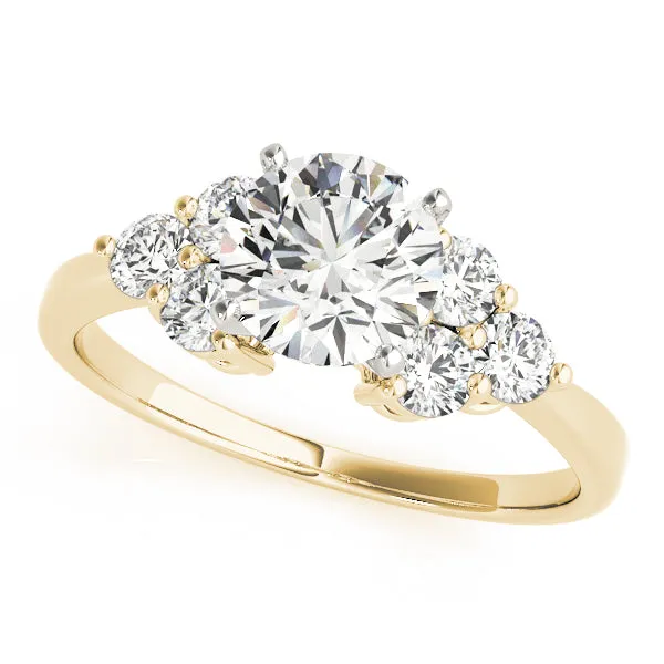 Engagement Rings Cluster Sides - TN82751