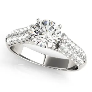 Engagement Rings Pave - TN50365-E