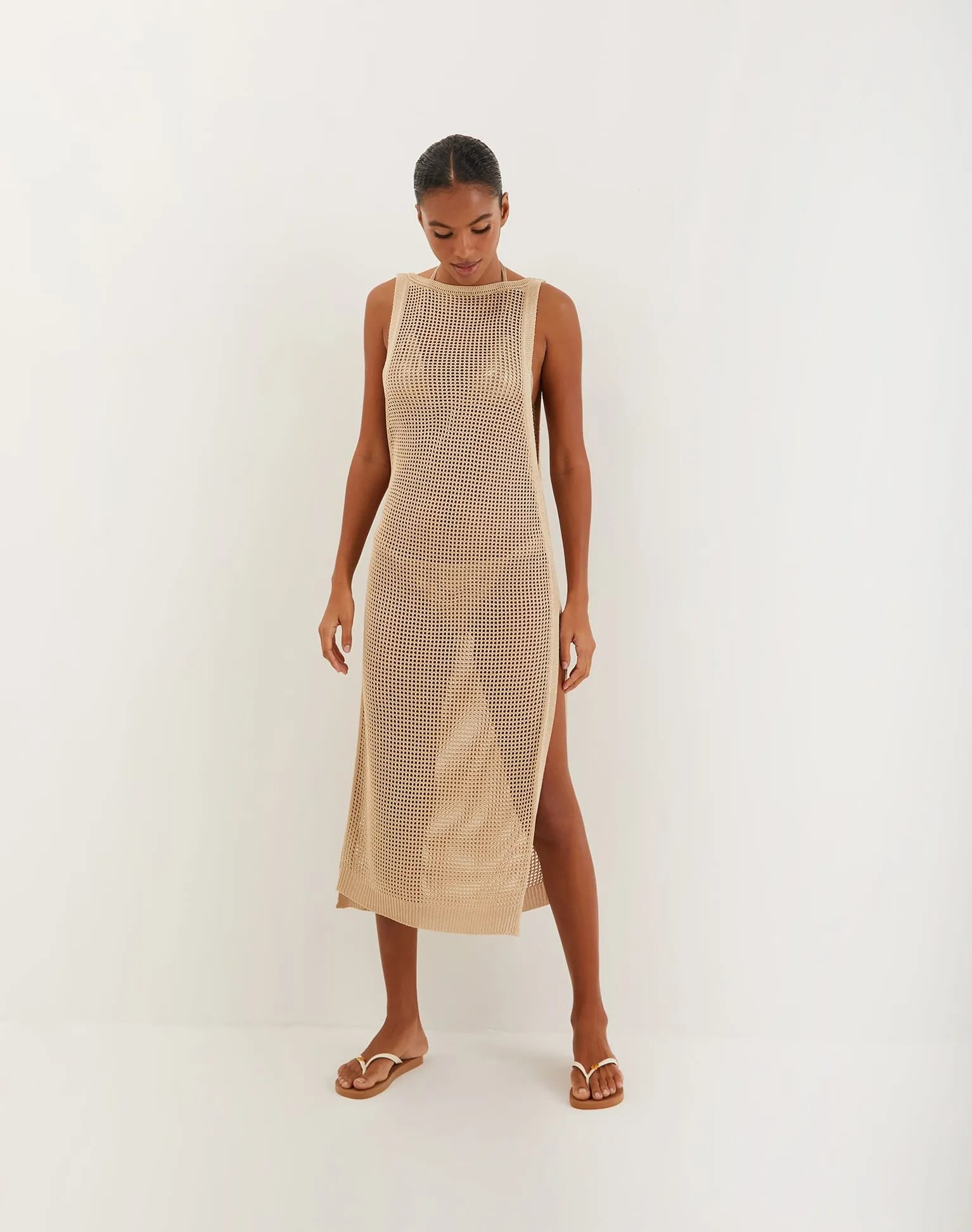 Eria Flip Flops - Caramel