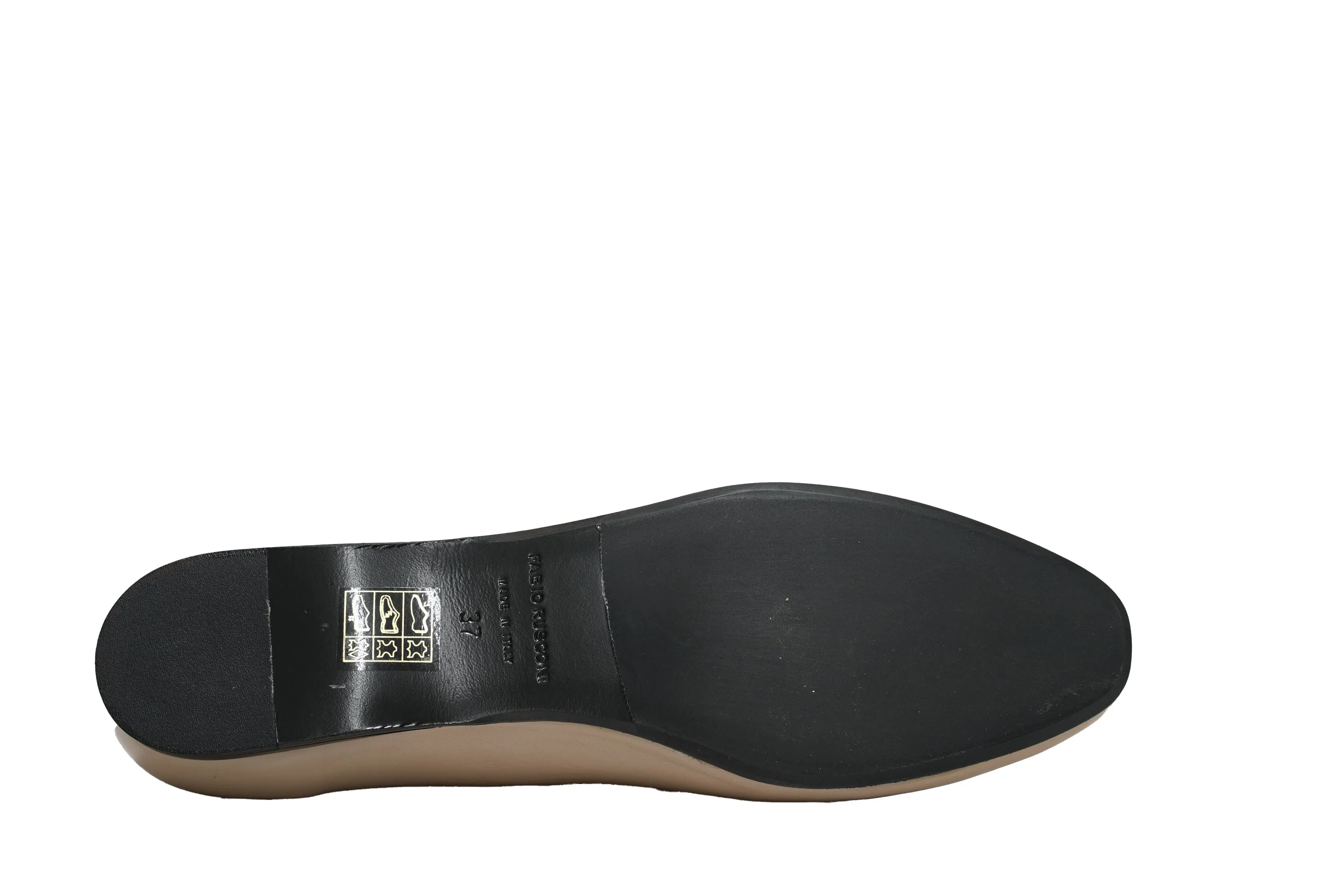 Fabio Rusconi Women’s Stucco Leather Chain Shoe S5072 30% OFF  NEW SEASON