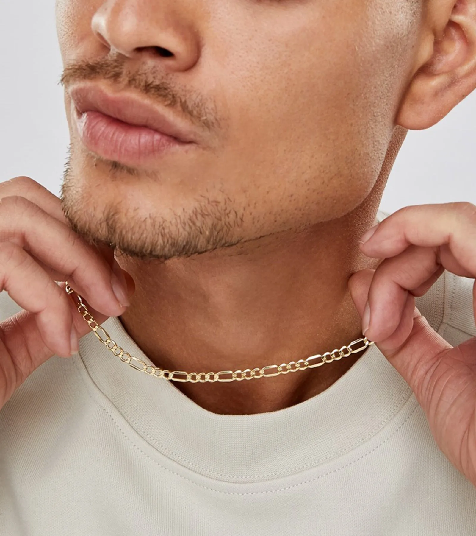 Figaro Chain Necklace (4.7mm)