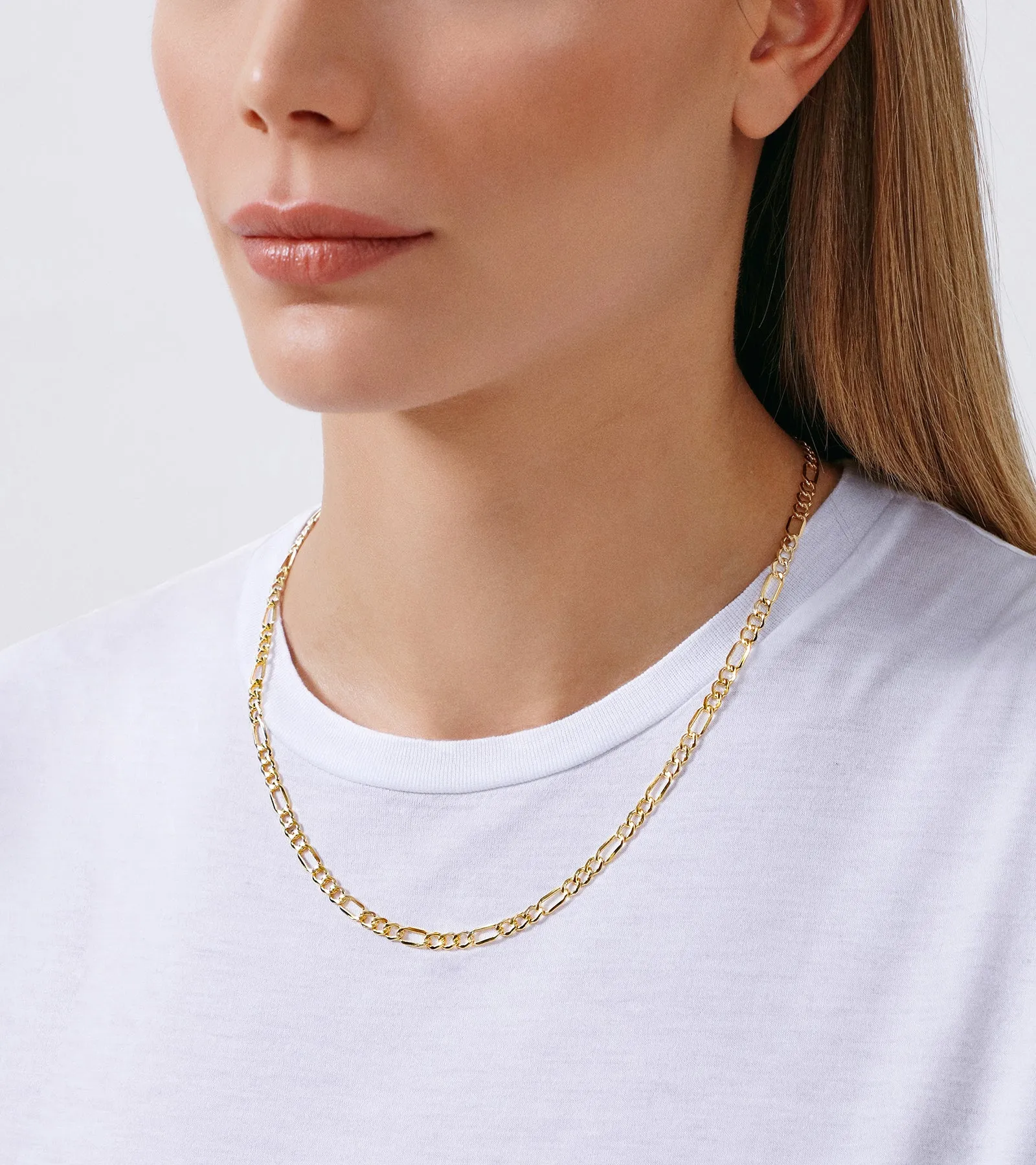 Figaro Chain Necklace (4.7mm)