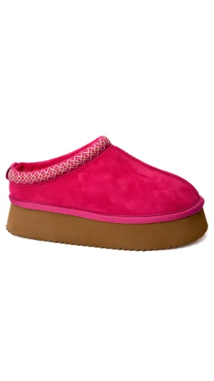 FINAL SALE: Pillow Talk Slip-On Shoe by Corky’s - Fuchsia