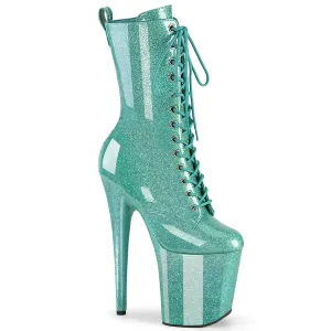 FLAMINGO-1040GP  Aqua Glitter Patent/M