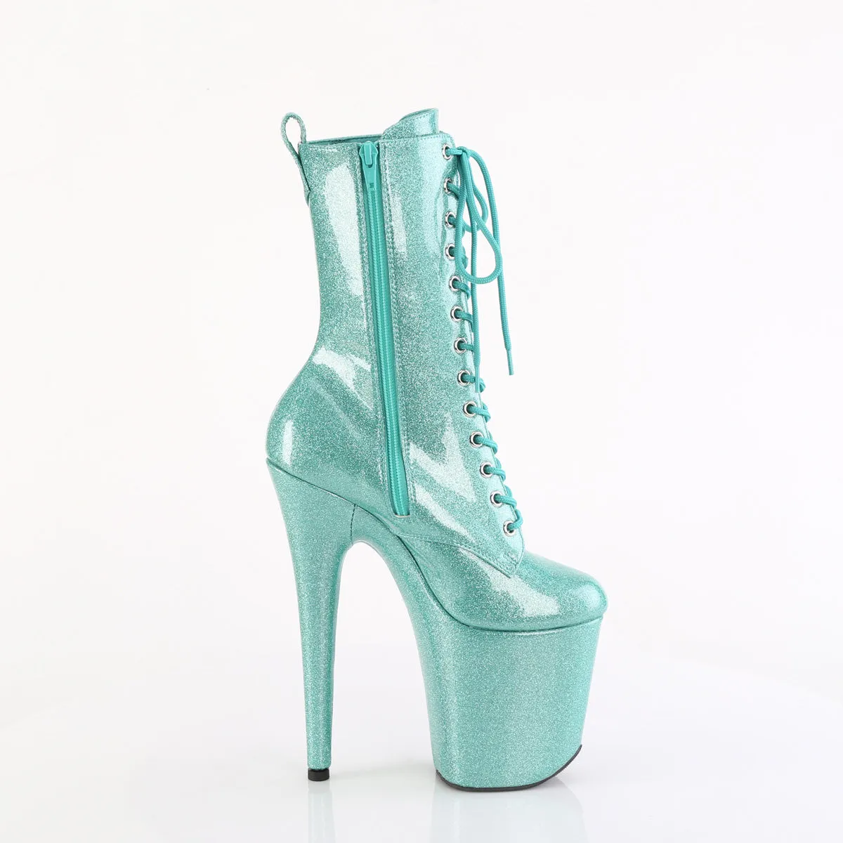 FLAMINGO-1040GP  Aqua Glitter Patent/M