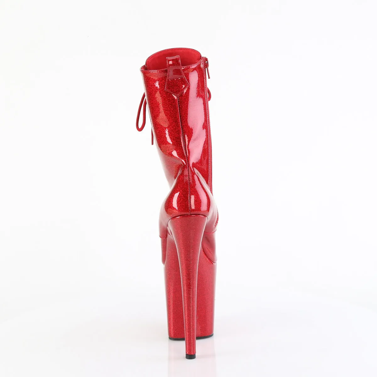 FLAMINGO-1040GP  Ruby Red Glitter Patent/M