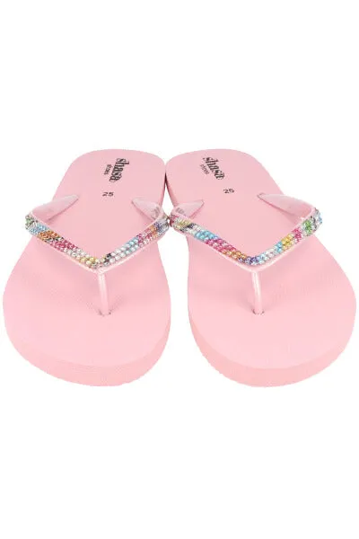 Flip flop cintas brillos