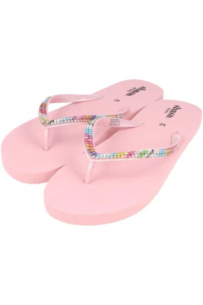 Flip flop cintas brillos