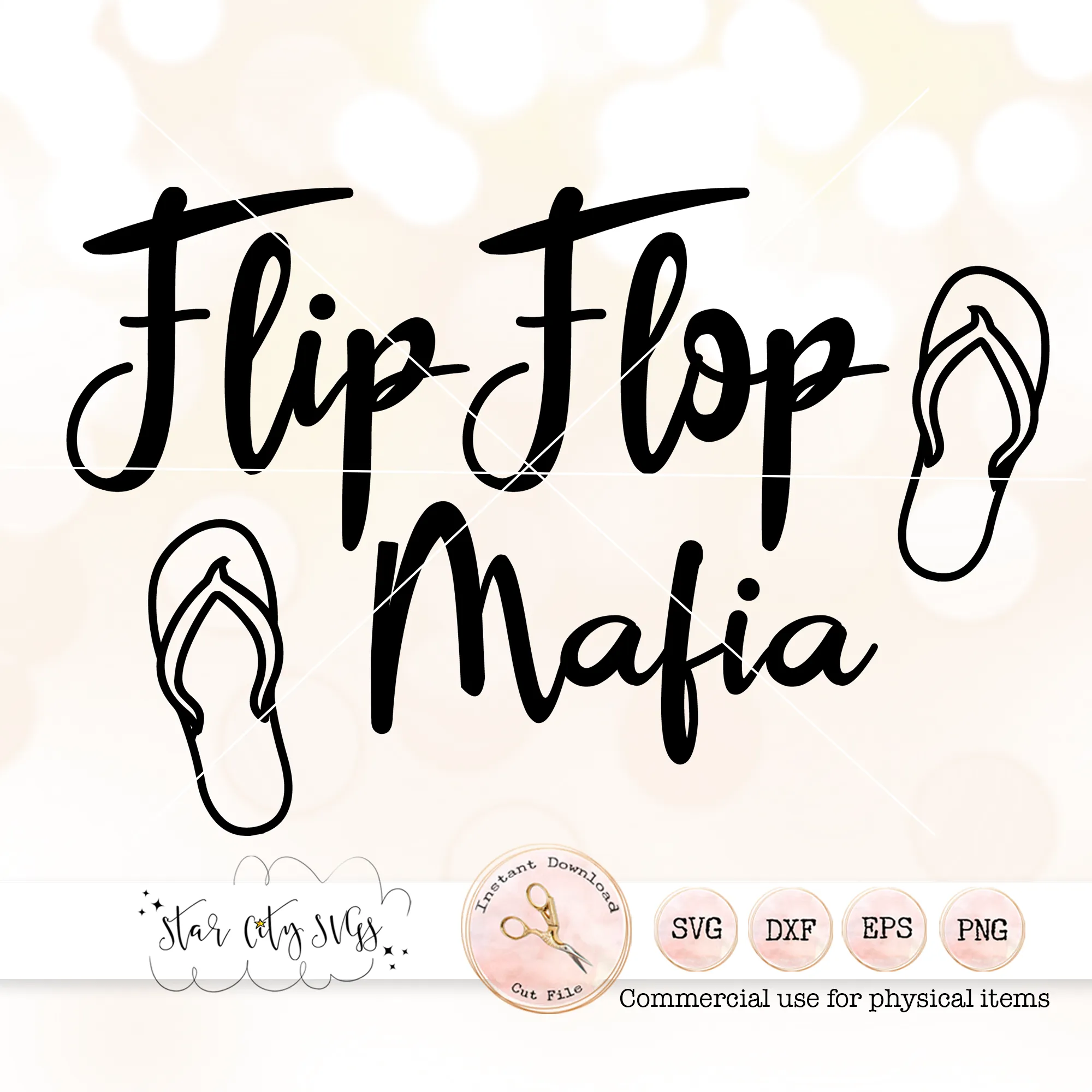 Flip Flop Mafia SVG