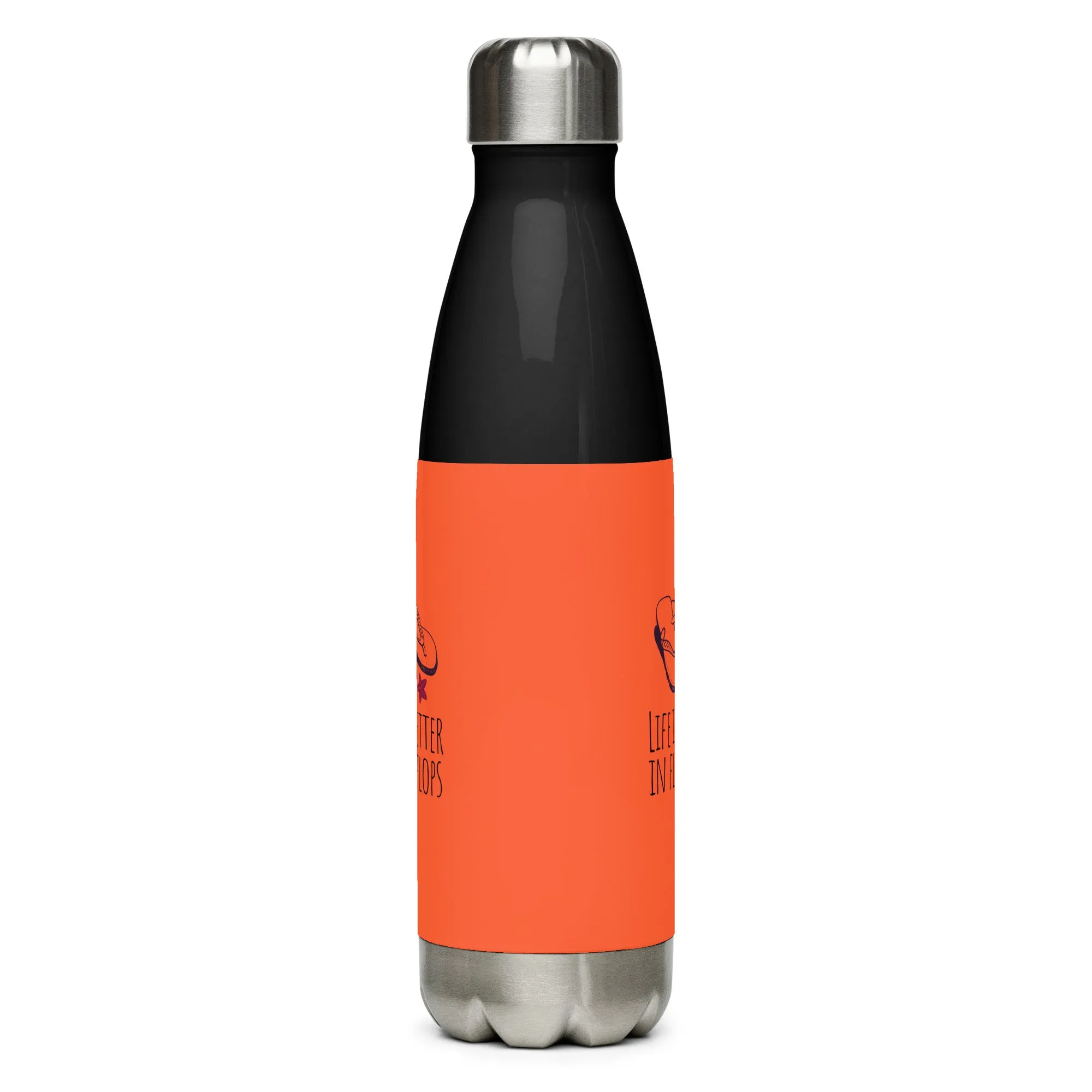 Flip-Flops Paradise Stainless Steel Water Bottle