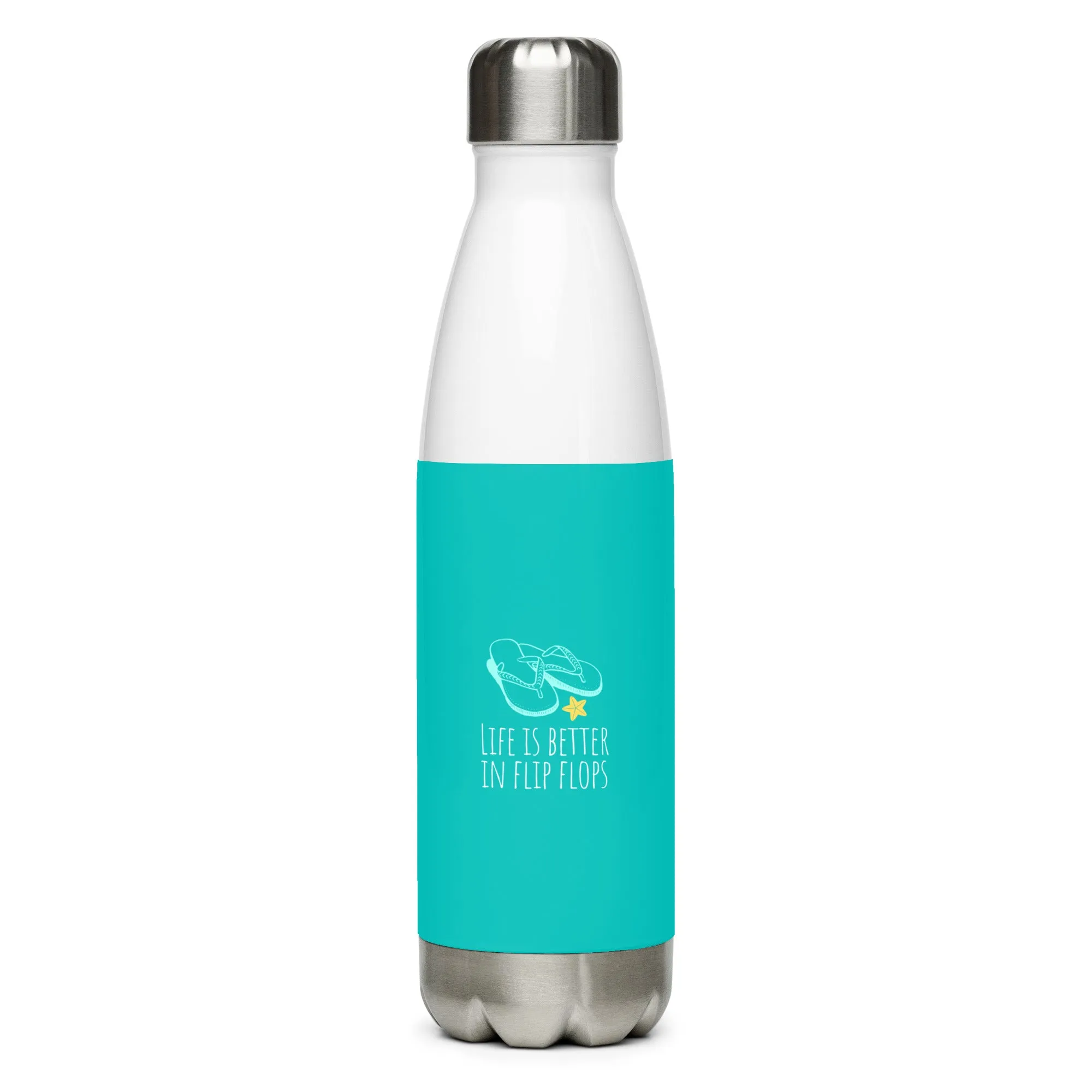 Flip-Flops Paradise Stainless Steel Water Bottle