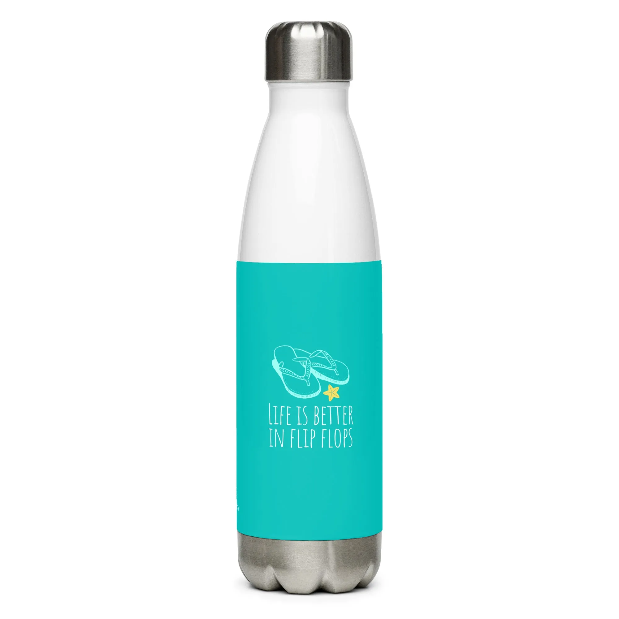 Flip-Flops Paradise Stainless Steel Water Bottle